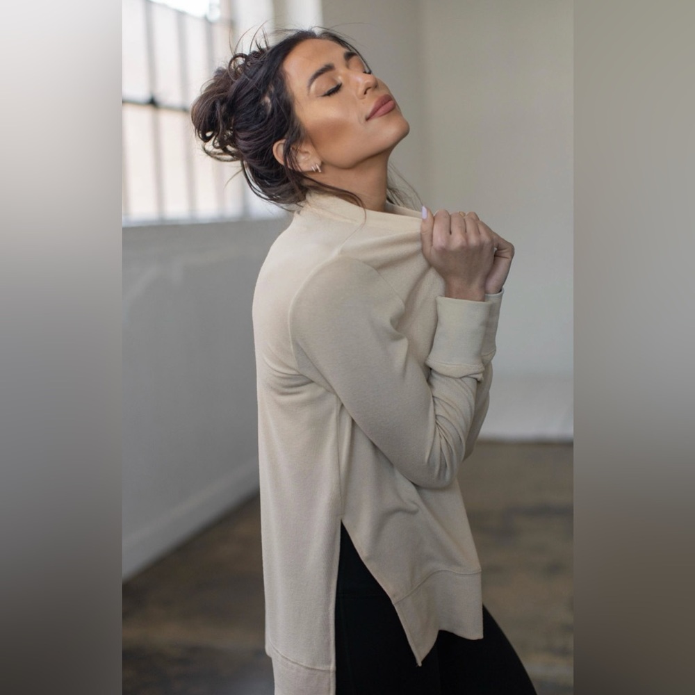 Savvi Remy Sweater in Cream